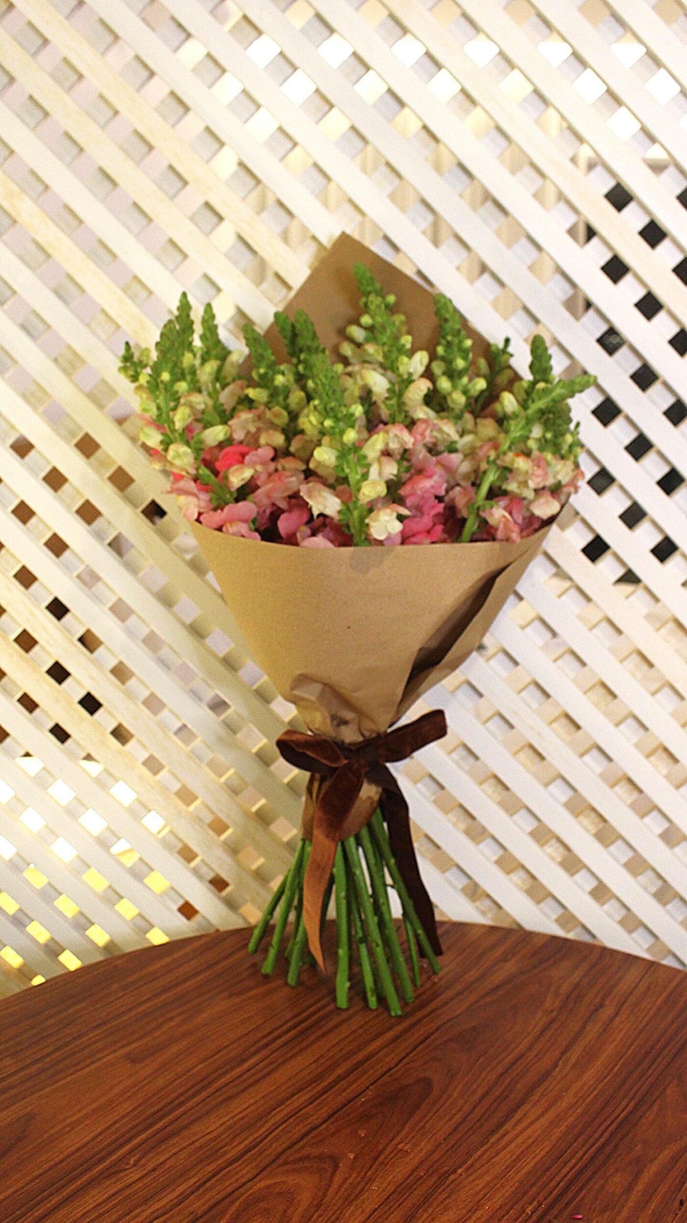 Bouquet de boca de leão Floricultura Florenza em Brasília