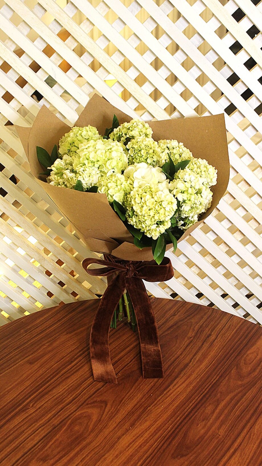 Bouquet de hortênsia flores em Brasília